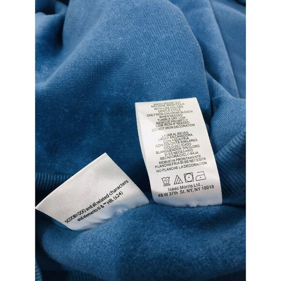 Scooby Doo Womens Crewneck Sweatshirt Medium Blue - Picture 11 of 11